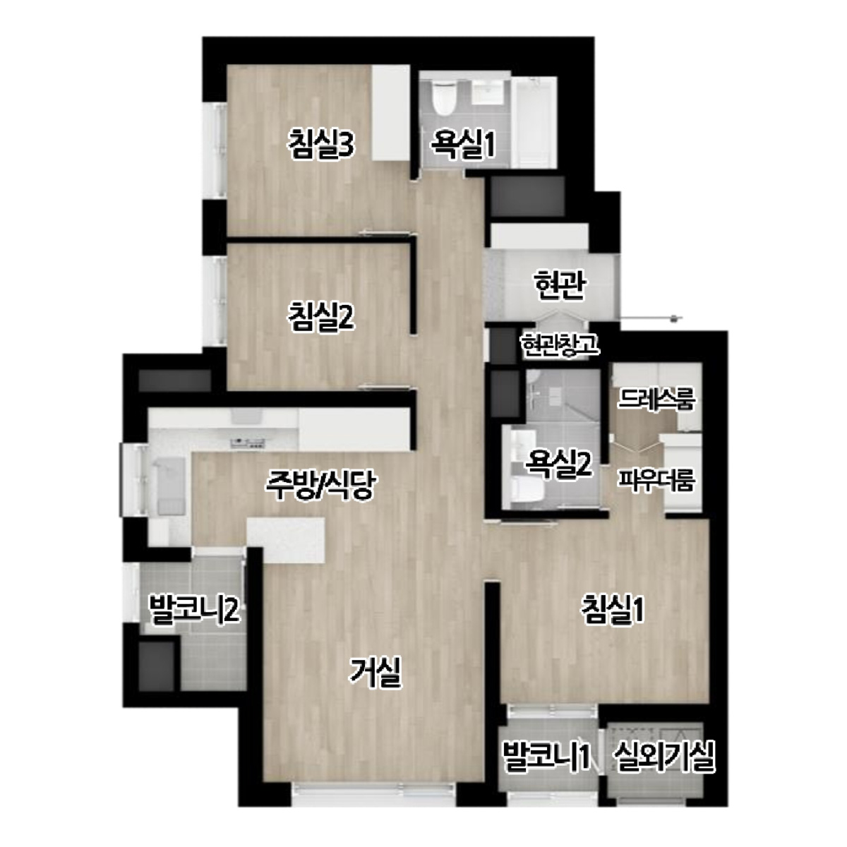 59 타입 평면도